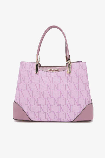 Nicole Lee USA Tatianna Monogram Satchel Bag