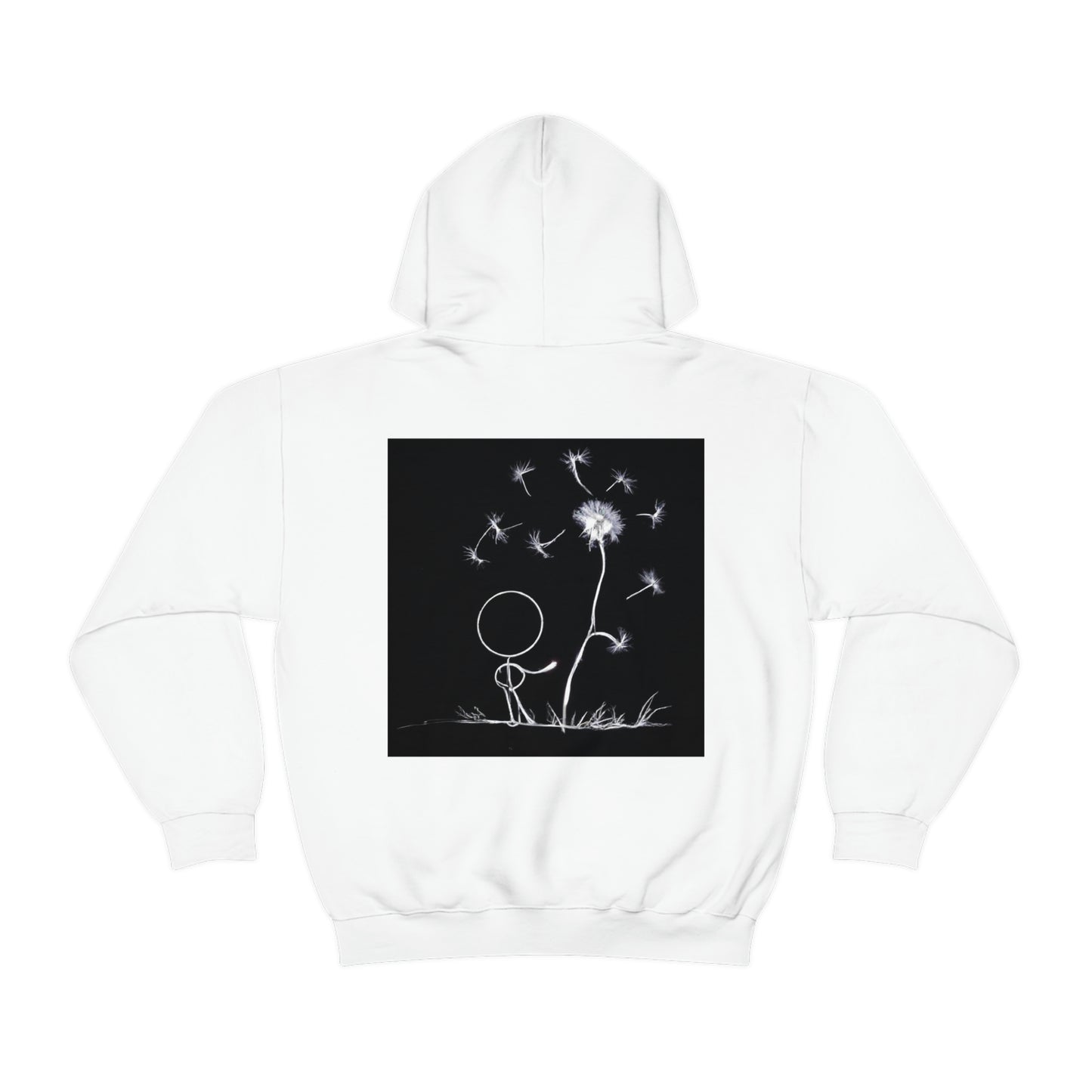 "A Dandelion Flicker in the Midnight Breeze" - The Alien Unisex Hoodie