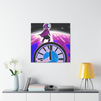 "Time-Travelers to the Rescue" - The Alien Canva