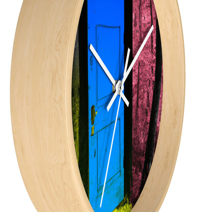 The Enigmatic Door of the Forest - The Alien Wall Clock