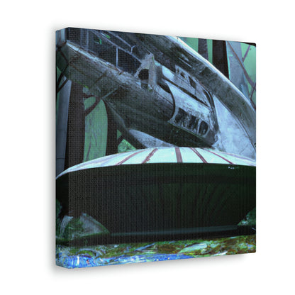 "Lost In the Alien Woods: The Untold Story of the Abandoned Spaceship" - The Alien Canva