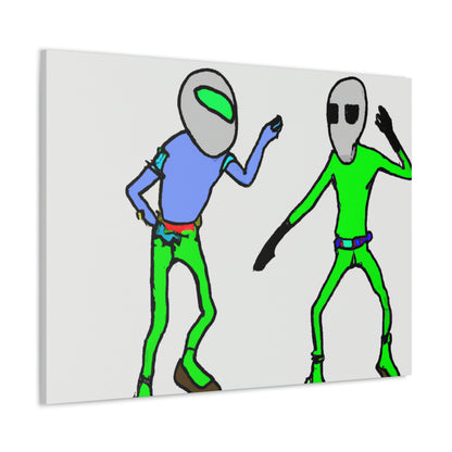 "Inter-Galactic Groovin'!" - The Alien Canva