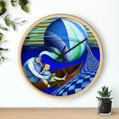 "Drifting: A Father and Son's Voyage Through Life" - The Alien Wall Clock