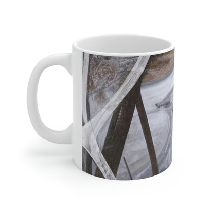 Frozen in Time: The Forgotten Forest - The Alien Taza de cerámica 11 oz