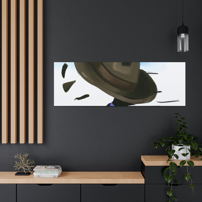 "The Hat Hunter" - Die Alien-Canva