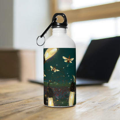 Twinkling Fireflies in the Evening Sky - The Alien Stainless Steel Water Bottle