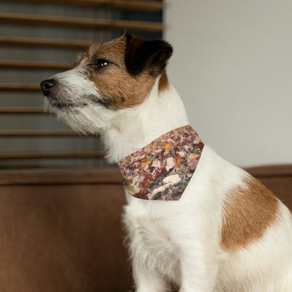 "El misterio olvidado de otoño": el collar de bandana para mascotas alienígenas