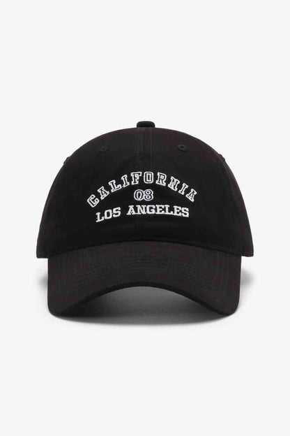 CALIFORNIA LOS ANGELES Verstellbare Baseballkappe