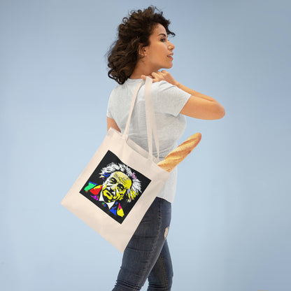 "Albert Einstein: A Pop Art Portrait" - The Alien Tote Bag