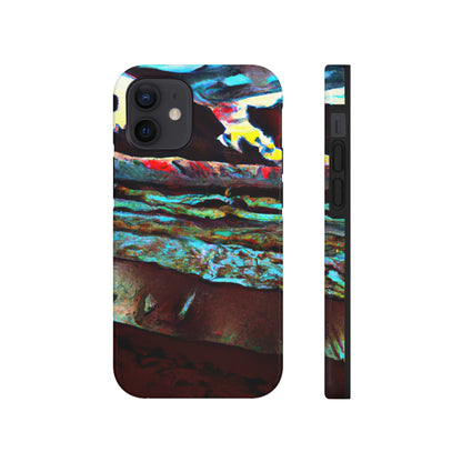 "Dusk at Sea: A Tempestuous Gathering" - The Alien Tough Phone Cases