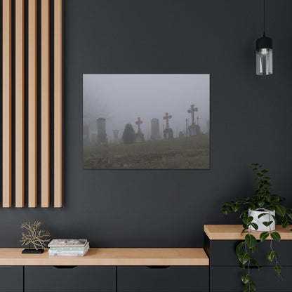 "The Foggy Graveyard" - The Alien Canva