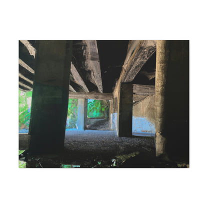 Treasure Under the Bridge - The Alien Canva