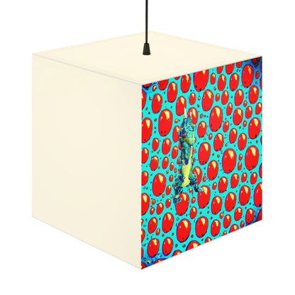 "The Lost Queen and the Forgotten Dragon" - The Alien Light Cube Lamp