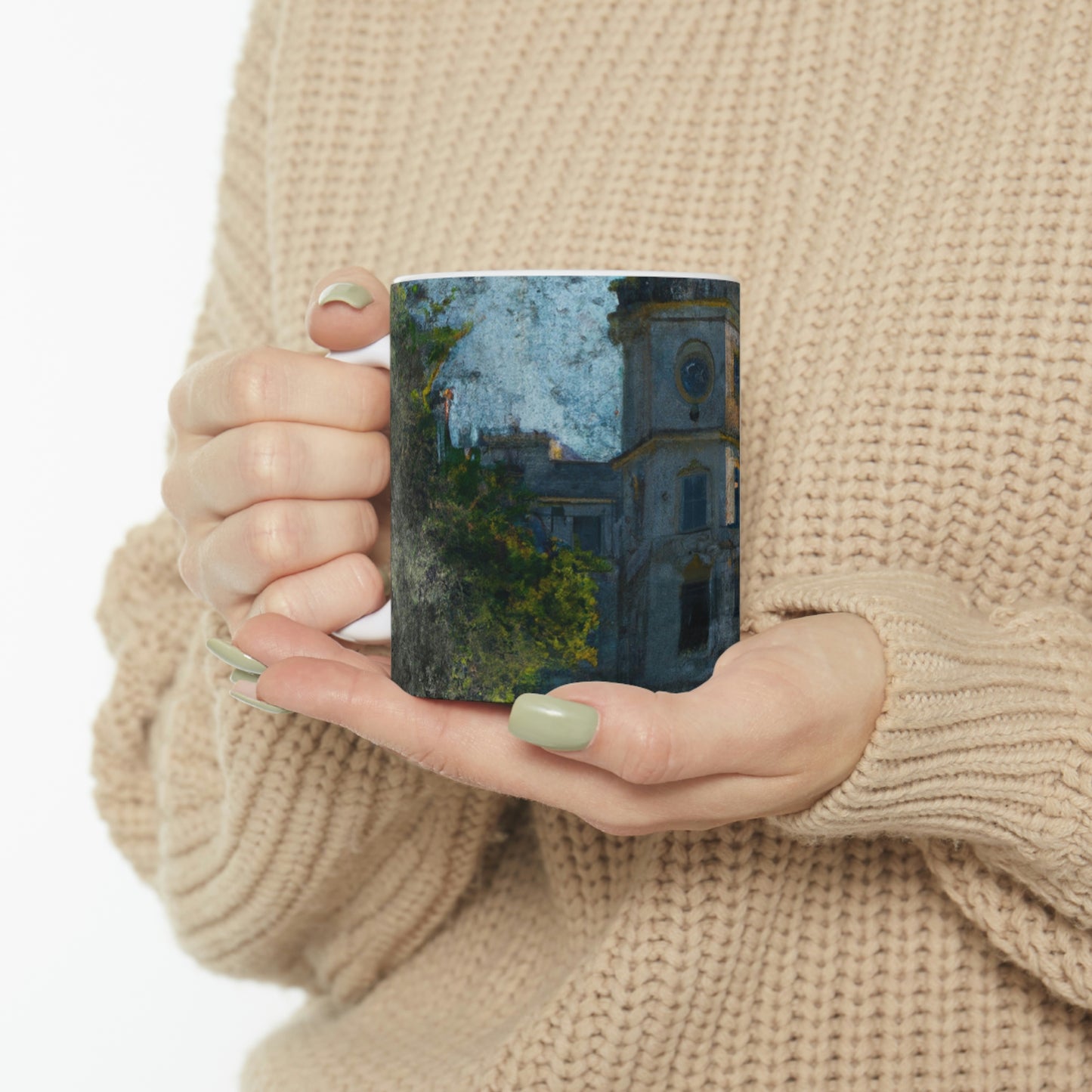 "The Forgotten Castle: A Faded Remembrance" - The Alien Ceramic Mug 11 oz