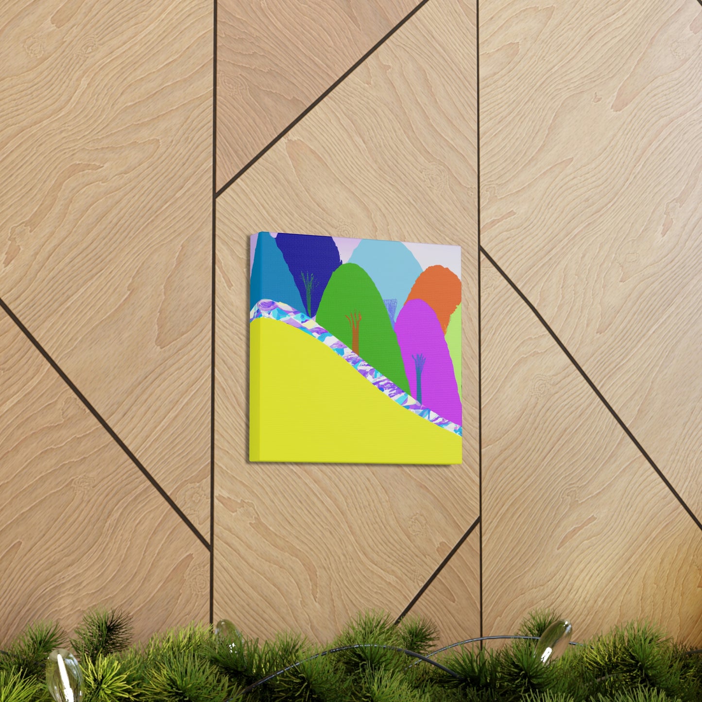 Mountain Optimism Artist - Canvas