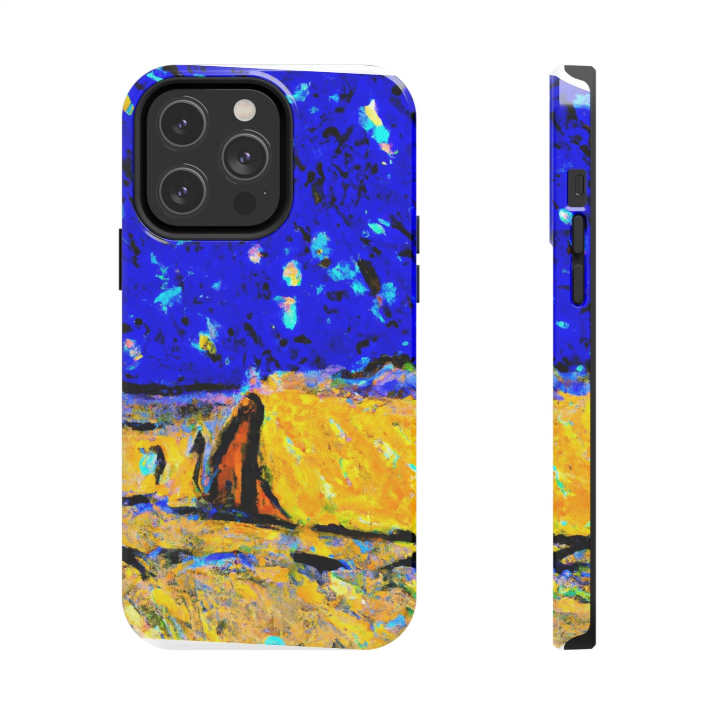 "Enchanted Sands of the Night Sky" - The Alien Tough Phone Cases