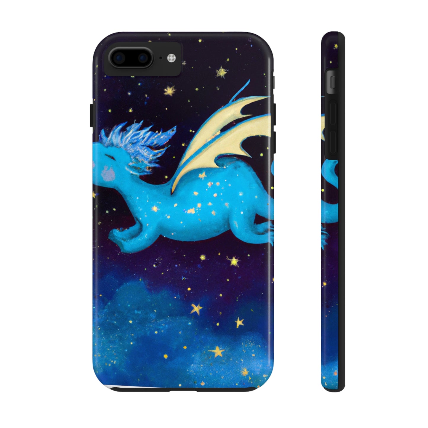 "Drifting Among the Stars: The Story of a Baby Dragon" - The Alien Tough Phone Cases