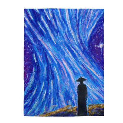 "A Starlit Solace" - The Alien Velveteen Plush Blanket