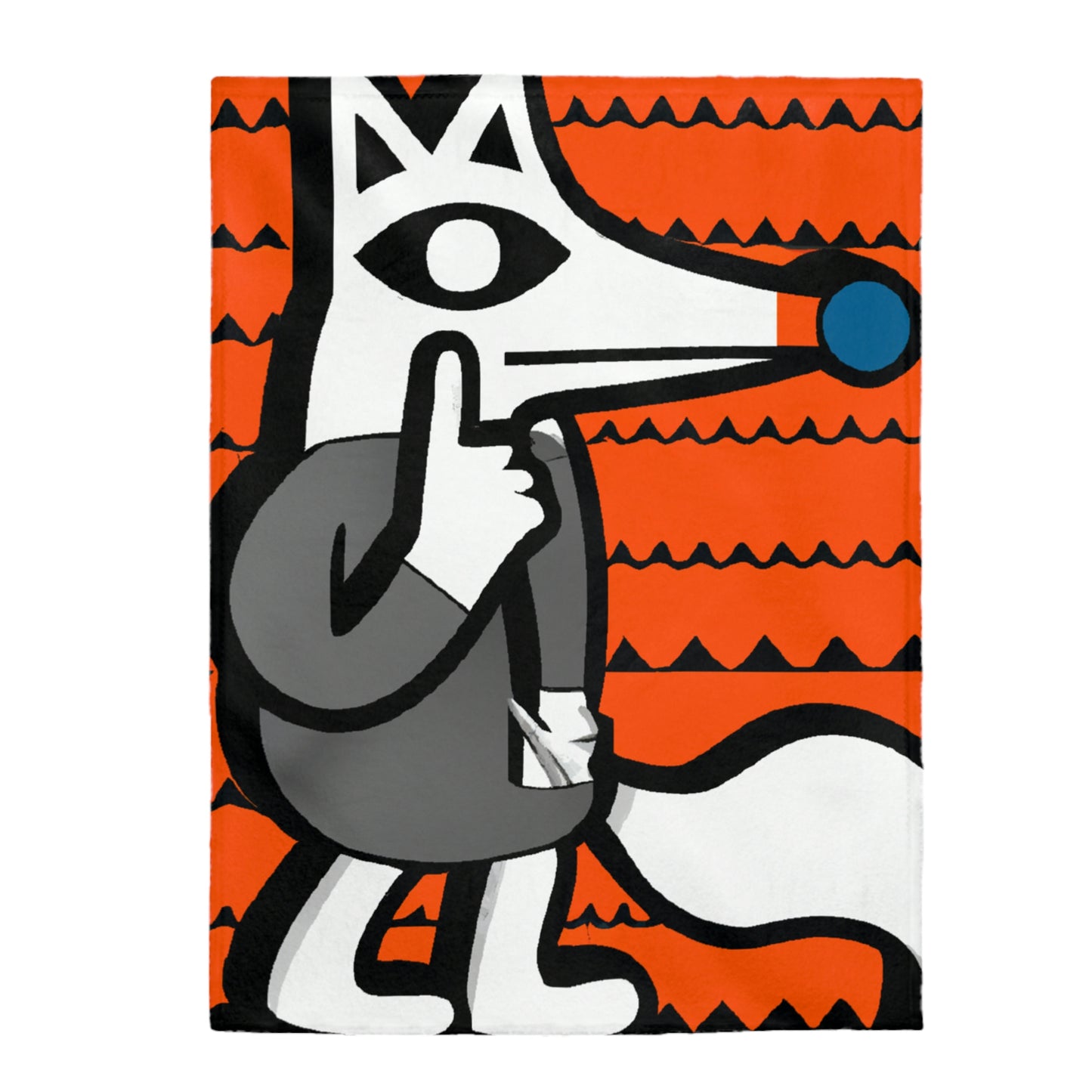 Das gestohlene Geheimnis des Fuchses – Die Alien-Samt-Plüschdecke