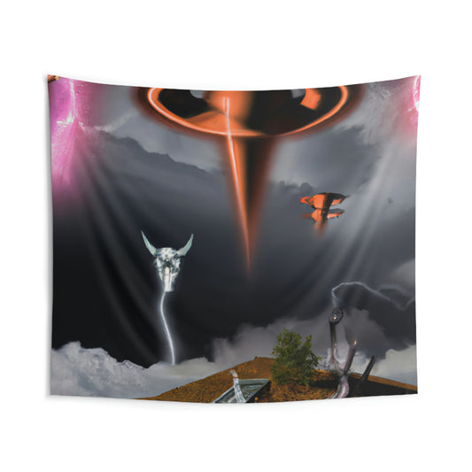 Invasion of the Storm Aliens - The Alien Wall Tapestries