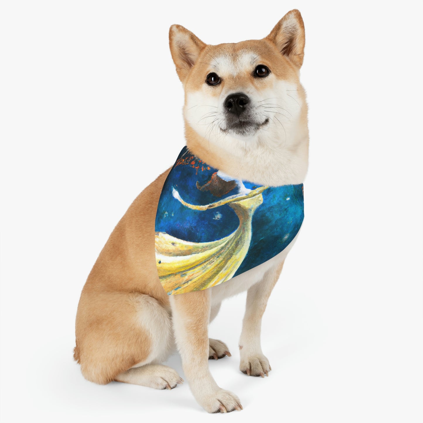 "A Starlight Ballerina" - The Alien Pet Bandana Collar