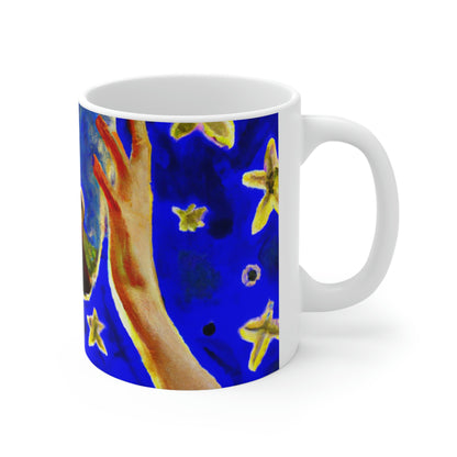 "A Jarful of Stardust" - The Alien Ceramic Mug 11 oz