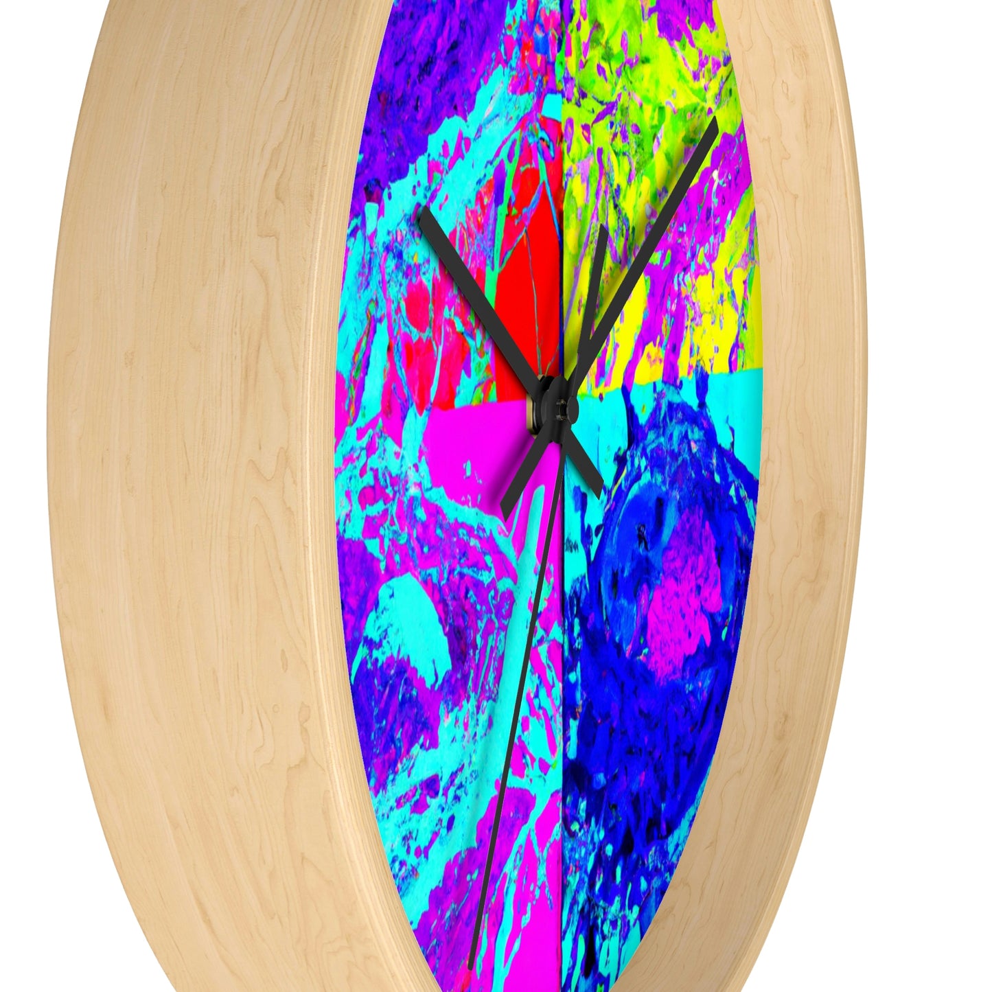 "A Rainbow of Feathered Friends" - The Alien Wall Clock