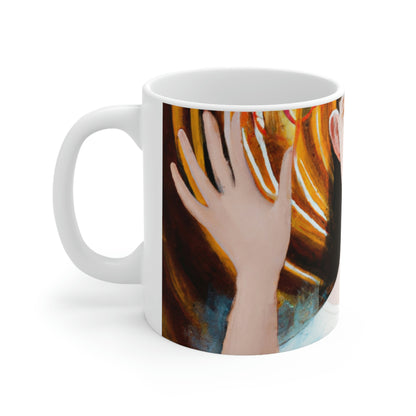 Mysteries of Magical Awakening - The Alien Ceramic Mug 11 oz