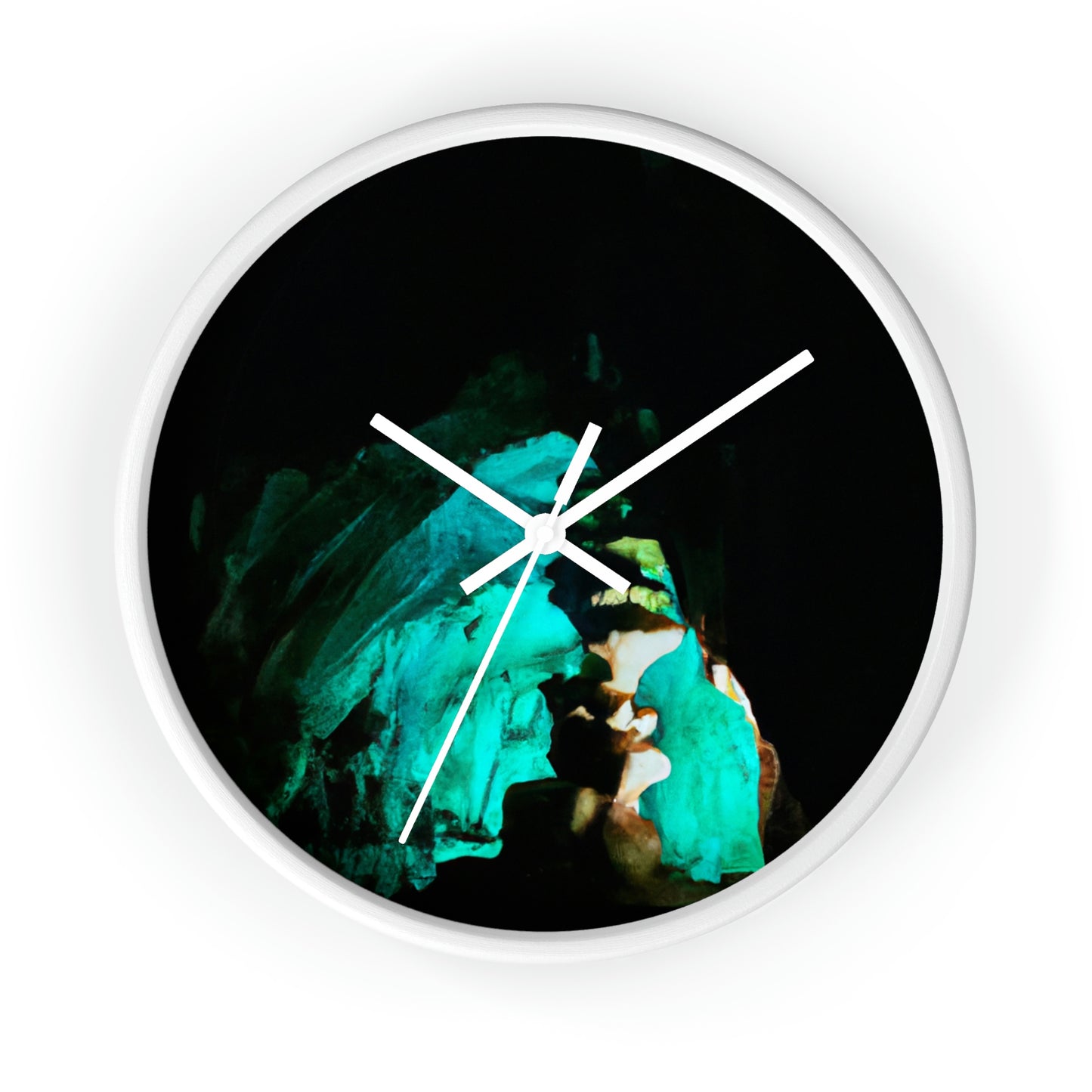The Gleaming Relic of the Cave - The Alien Wall Clock