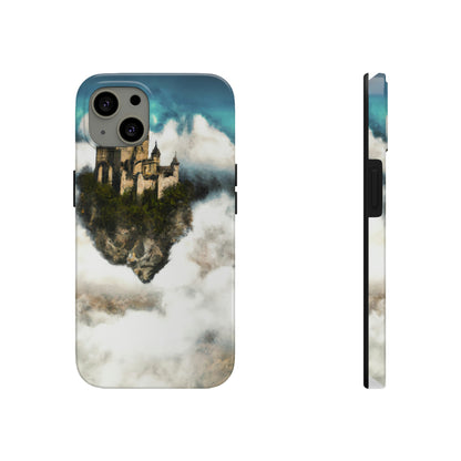 Mystic Castle in the Sky - Die Alien Tough Phone Cases