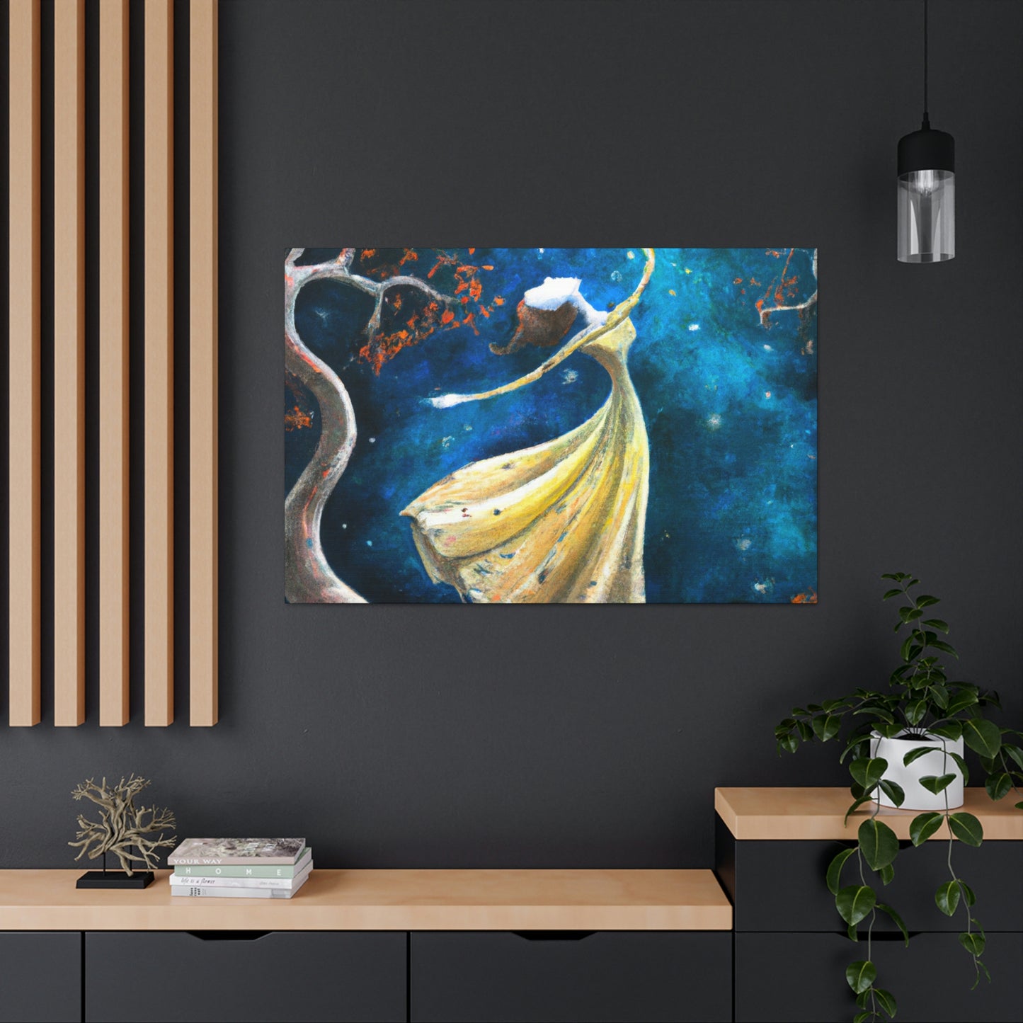 "A Starlight Ballerina" - The Alien Canva