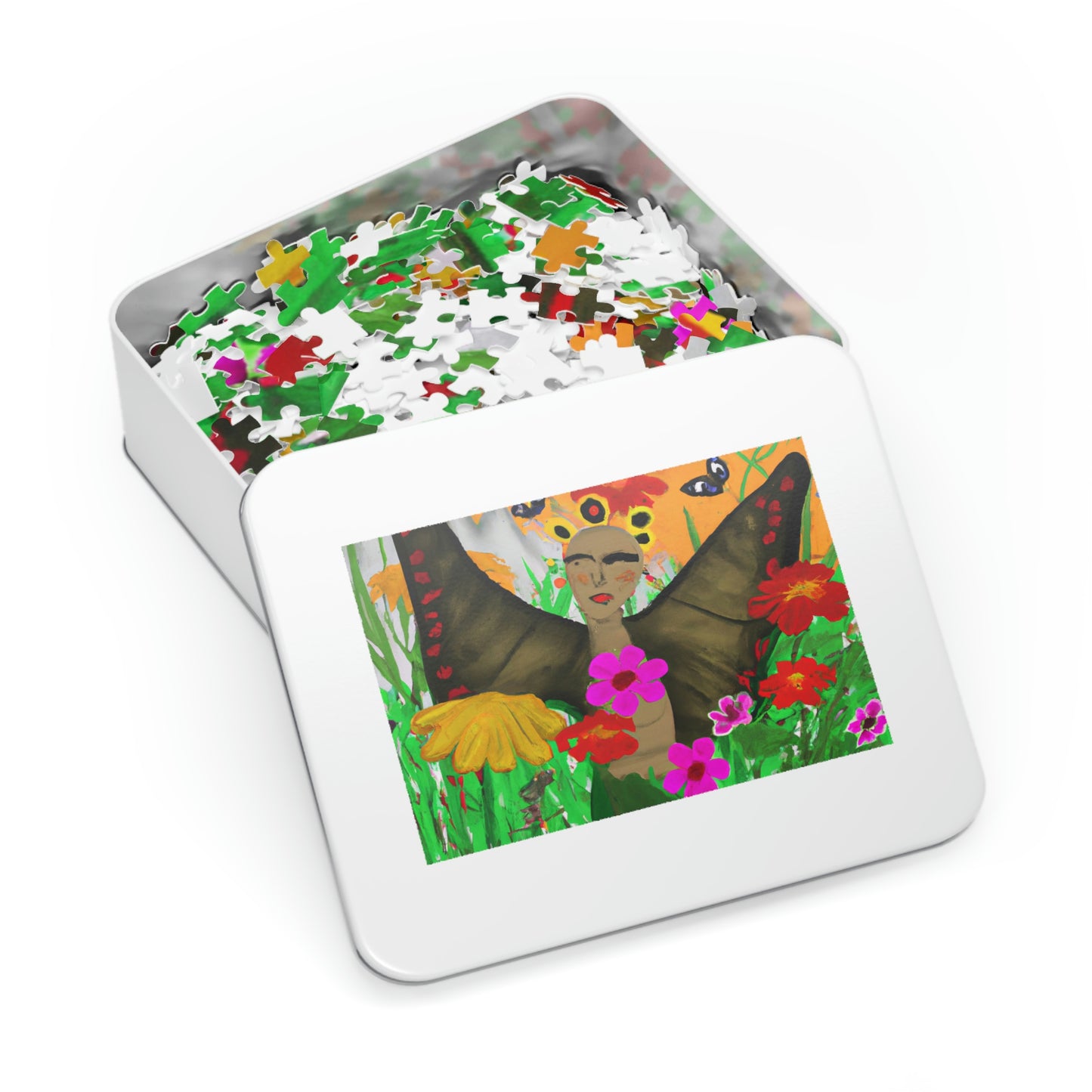 "Butterfly Ballet in the Wildflower Meadow" - The Alien Jigsaw Puzzle