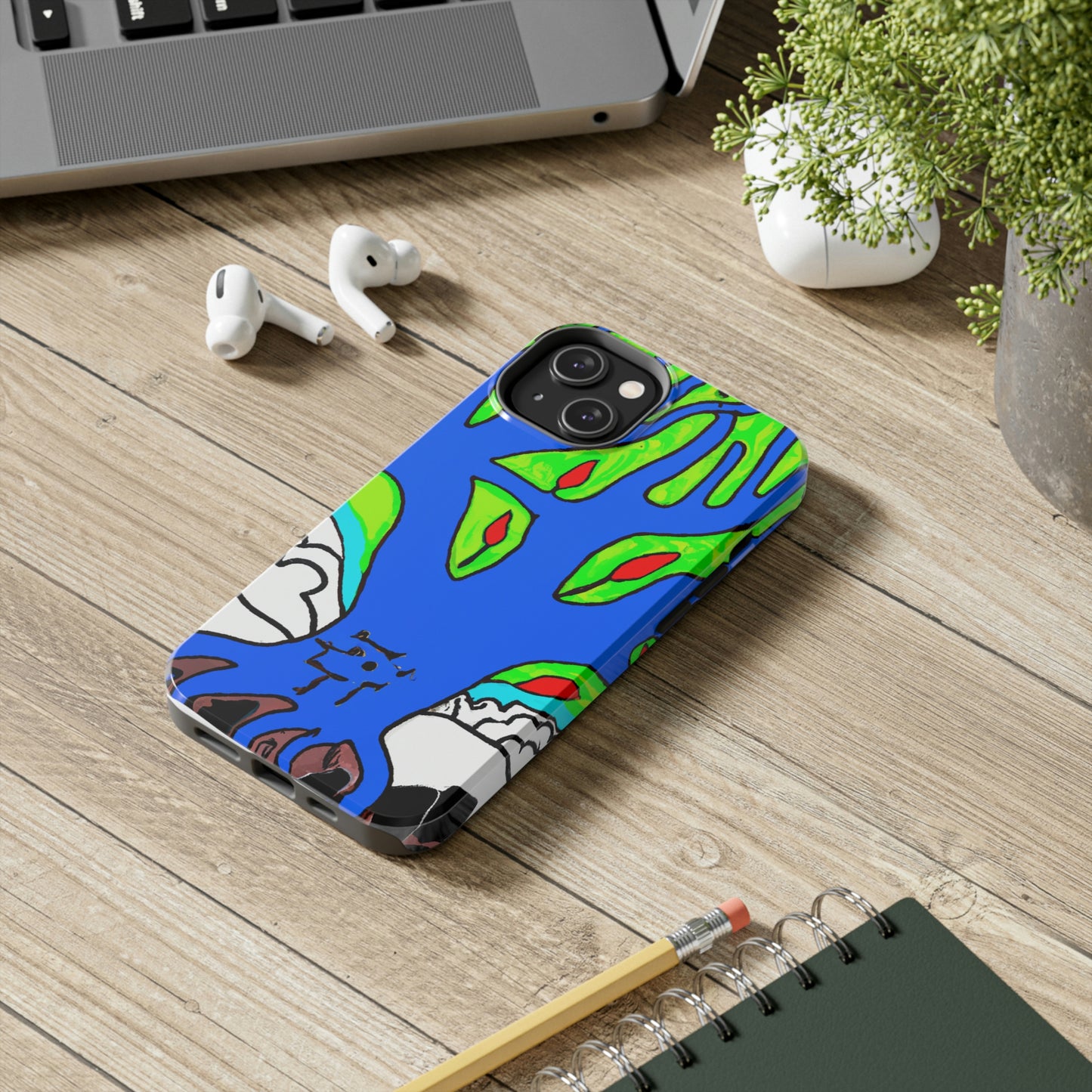 "The Cavernous Everglow" - The Alien Tough Phone Cases