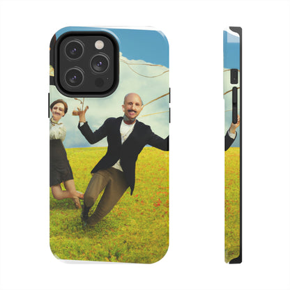 "A Kite Day in the Meadow" - The Alien Tough Phone Cases