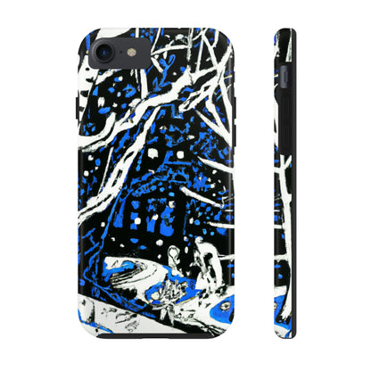 Snowy Forest Night: A Fairytale Odyssey - The Alien Tough Phone Cases