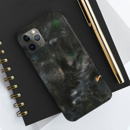 "Ein einsames Flimmern in der Dunkelheit" - Die Alien Tough Phone Cases