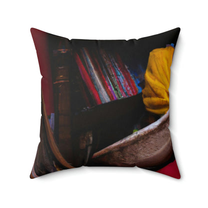 The Lost Library of the Magisters' Attic. - The Alien Square Pillow