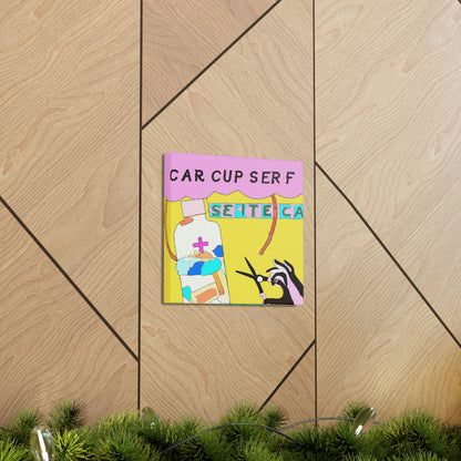 "Caring for Self: A 2D Artistic Exploration" - The Alien Canva.