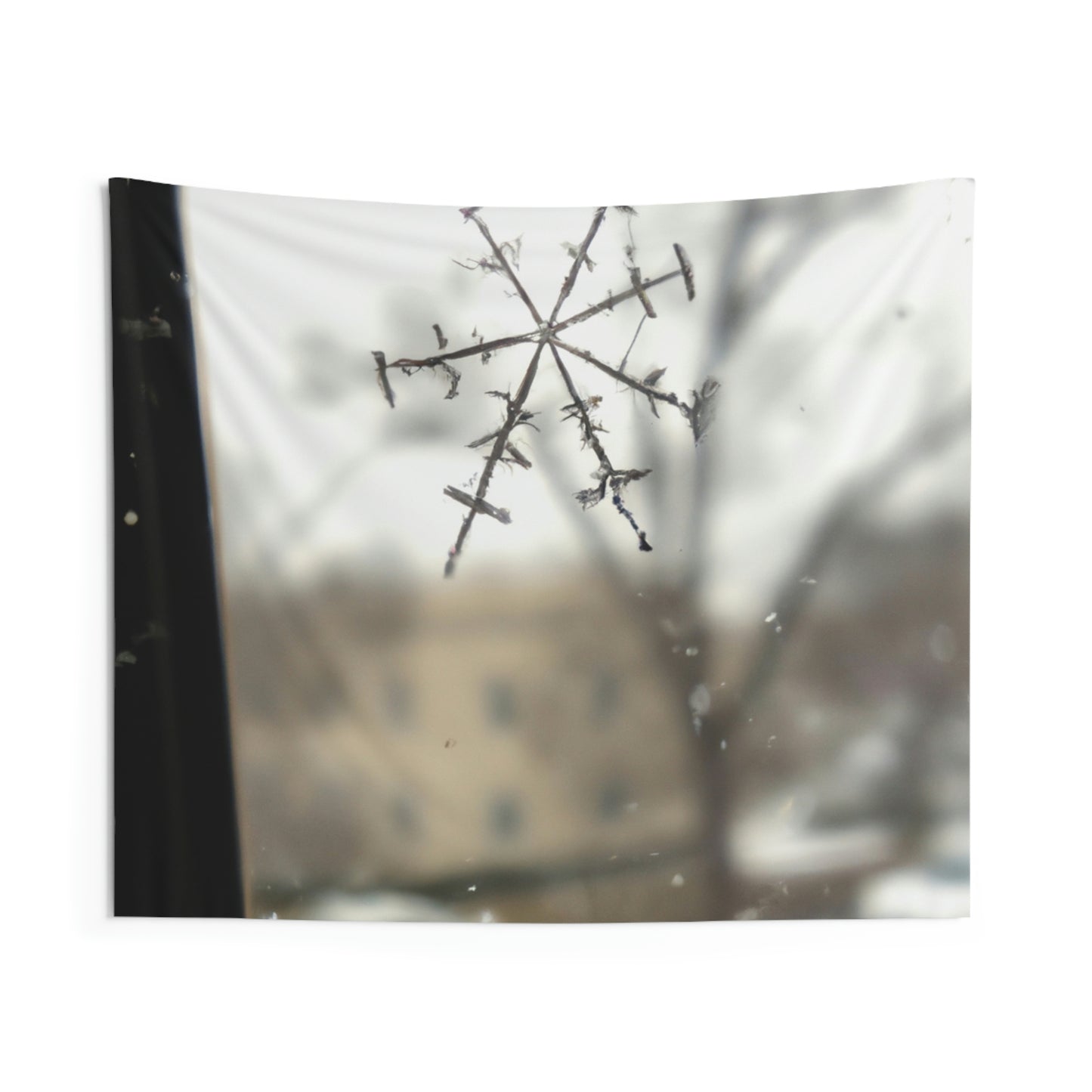 "Tiny Tragedy: A Snowflake's Story" - The Alien Wall Tapestries