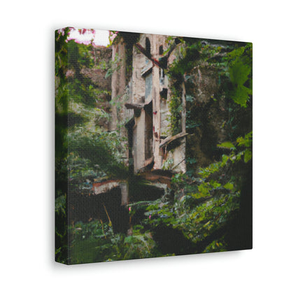 "The Forgotten City in the Forest" - The Alien Canva