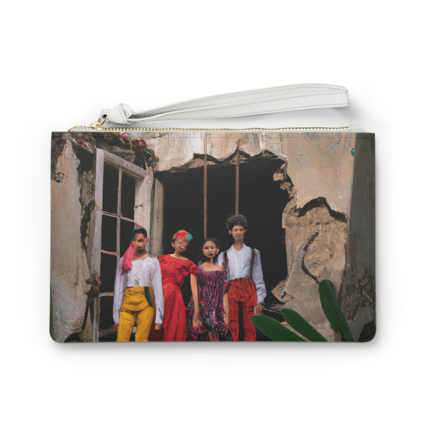 "Exploring the Forgotten Ruin" - Die Alien Clutch Bag