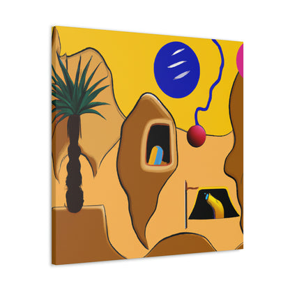 "Desert Mirage: El oasis olvidado" - The Alien Canva