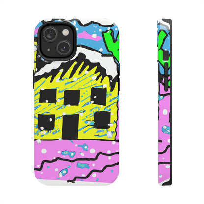 "Desolate Winter Dwelling" - Die Alien Tough Phone Cases