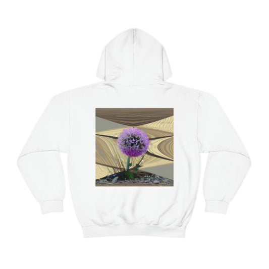"A Blooming Miracle: Beauty in Chaos" - The Alien Unisex Hoodie