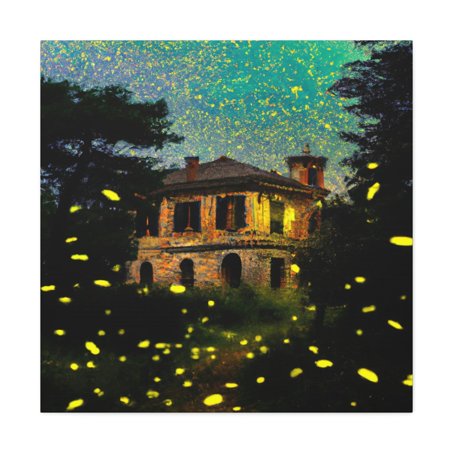 "A Shining Embrace of Fireflies" - The Alien Canva