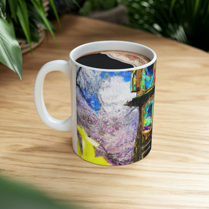 "Forgotten Secrets of the Springtime Forest" - The Alien Ceramic Mug 11 oz