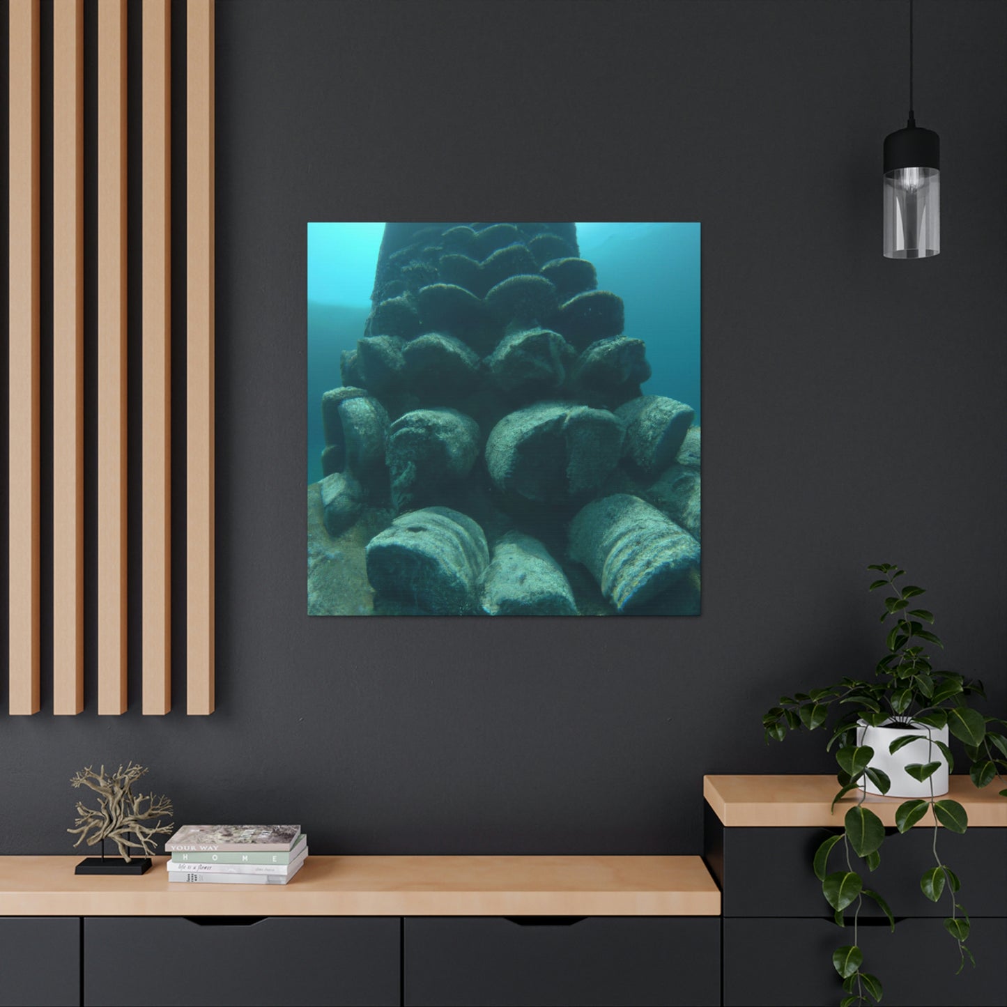 "Diving into the Lost City: Exploring the Ancient Ruins of an Underwater Civilization" - The Alien Canva