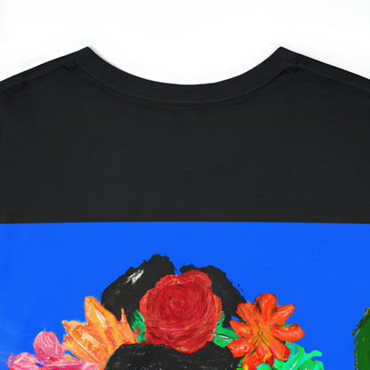 "Frida Ardiente: Pintando un ícono mexicano con cultura colorida" - La camiseta de Alien