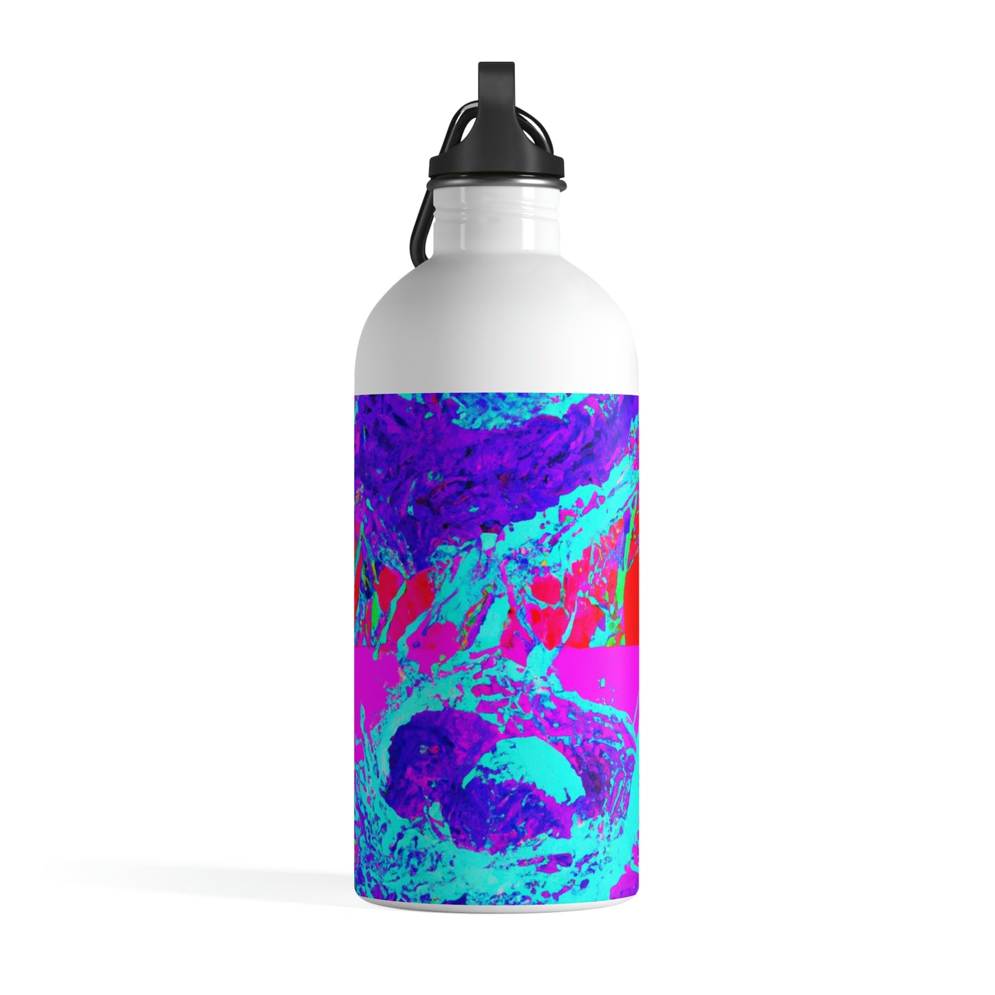 "A Rainbow of Feathered Friends" - Die Alien-Wasserflasche aus Edelstahl