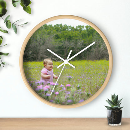 "Sun-Kissed Summer" - The Alien Wall Clock